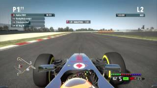 F1 2012 - China online hotlap - 1:32.534 No assists