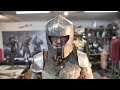 steel helmet of dawnguard. real armor from skyrim