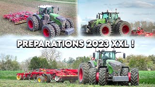 XXL CHANTIER FULL FENDT | NEW 1050 ONE et 942 VARIO 🤩| Préparations des terres 2023 !