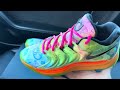 nike kd 17 easy money basketball sneakers on feet