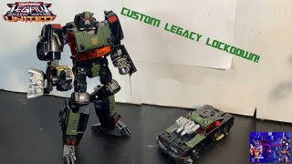 CUSTOM LEGACY LOCKDOWN! (Transformers Custom Showcase)