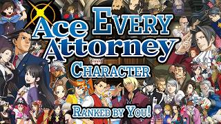 Every Ace Attorney Character Ranked by Popularity