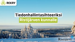 Tiedonhallintasihteeriksi Ristijärven kunnalle