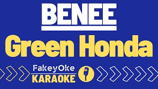 BENEE - Green Honda [Karaoke]