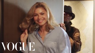 Zendaya Gets Ready for the Challengers Premiere | Vogue