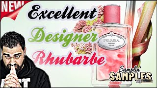 🎋 Infusion de Rhubarbe by Prada | Samplin' Samples  RHUBARBE / MANDARIN / MUSK