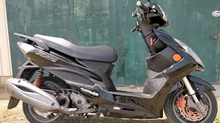 KYMCO レーシング180  始動動画 黒