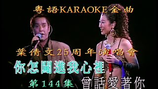 KARAOKE粵語流行曲精選之葉倩文25周年演唱會II場(有人聲及歌詞字幕)Cantonese Pops with Lyrics-Sally Yeh 25th Anniversary Concert