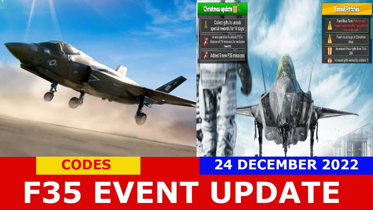 NEW UPDATE *F35 EVENT* [F35💥] Military Tycoon ROBLOX | LIMITED CODES ...