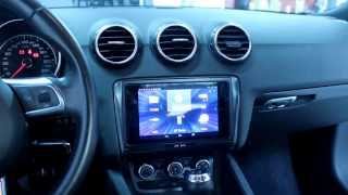התקנת מיני טאבלט  instal mini tablet in car AUDI TT