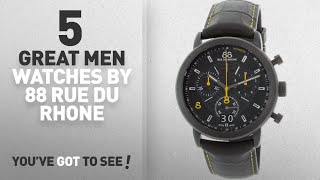 Top 10 88 Rue Du Rhone Men Watches [ Winter 2018 ]: 88 Rue du Rhone Men's 'Double 8 Origin' Swiss