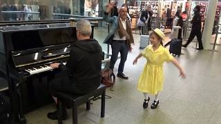 Adorable Flower's Dance Inspires Passenger To Sing