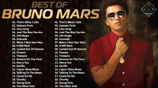 Best of Bruno Mars 2021 - Bruno Mars Greatest Hits Album 2021 - Bruno Mars Best Songs Playlist 2021
