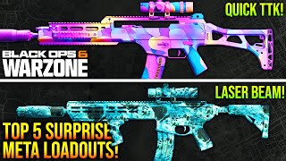 Warzone New Top 5 Surprise Meta Loadouts To Use Bo6 Warzone Best