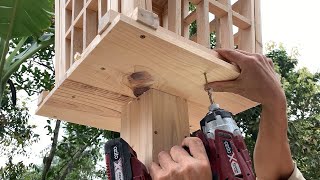 Woodworking Idea Unique And Innovative // Making Garden Lights With Extremely Attractive Design