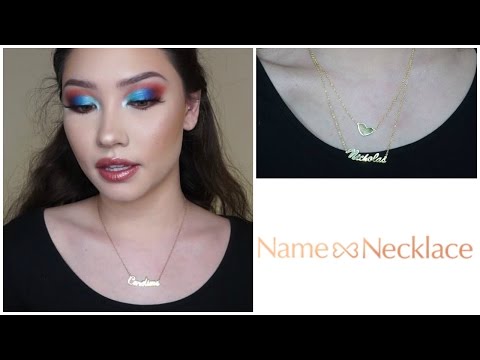 BRAND REVIEW | Name Necklace BRAND REVIEW | Name Necklace