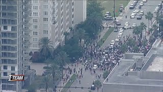 More protestor charges dropped