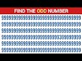 Find the odd Number and Letter || Find the odd one out