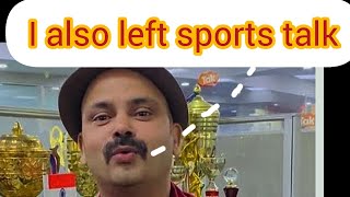 Anil singh also left sports talk watch What he wants  to say #sports talk