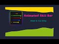 Animated Skill Bar using HTML & CSS Without Javascript Css Animation css form