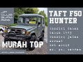 Murah 85jt saja..Taft F50 Hunter Kondisi BAHAN th 1983 ,Kondisi jalan normal,4x4 aktif,AC,PS,Cakram