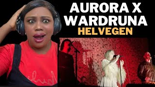 First Time Reacting To - Aurora And Wardruna - Helvegen (Live)