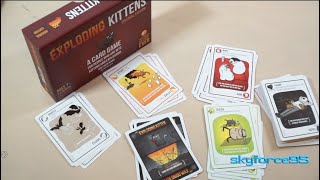 Exploding Kittens Card Game Unboxing & Overview