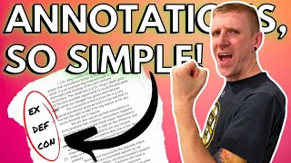 MORE Ways I EASILY Annotate for RHETORICAL ANALYSIS (Nonfiction)