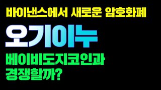 바이낸스에서 새로운 암호화폐 오기이누, 베이비도지코인과 경쟁할까?