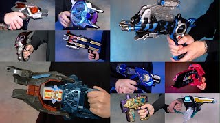 どれにする？ 仮面ライダーシリーズ 変身銃 総集編【ガヴまで】/KamenRider Series Transformation Gun Collection | →GAVV