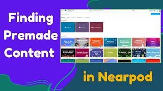 Nearpod: Find Premade Content