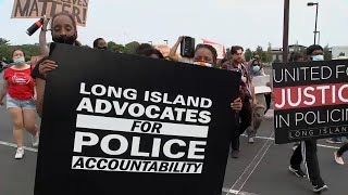 Marches held on Long Island to mark first anniversary of George Floyd's murder