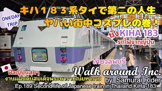 【キハ183系】キハ183系タイで第二の人生、ヤバい街中コスプレの巻き！　EP.189/ samurai rider / walk around Inc.