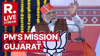 LIVE: PM Modi Leads BJP's Campaign In Gujarat | Mega Election Rally In Dhoraji | Elections 2022