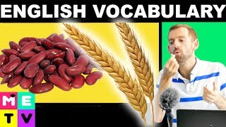 English Vocabulary | Grains \u0026 Legumes