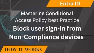 Block user sign-in from Non-Compliance Device with Conditional access policy