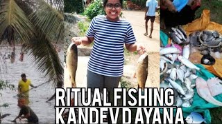 Ritual fishing🐟 kandev d ayana 🚣‍♀️#tulu vlog