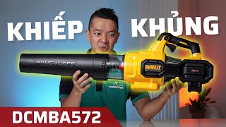 Đây Rất Có Thể Là Quả Phản Lực MẠNH NHẤT Hiện Nay - Dewalt DCMBA572 - Máy Thổi Lá Siêu Siêu MẠNH