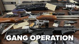 Multi-agency gang operation in the Central Valley