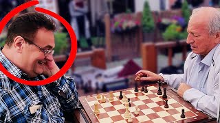 Legendary Evgeny Sveshnikov Swindles Master in Street Chess in Riga!