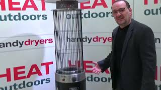 Santini ECO Flame Gas Patio Heater