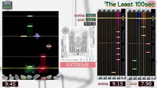 GITADORA / The Least 100sec  - EXTREME (GUITARFREAKS 5thmix \u0026 drummania 4thmix)