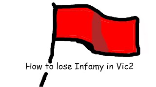 How to lose Infamy in Victoria 2