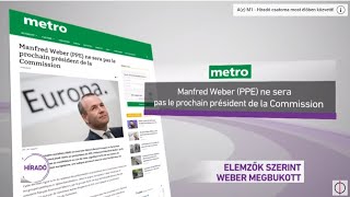 Elemzők szerint Weber megbukott