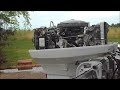 1973 johnson 50hp outboard beautifully restored