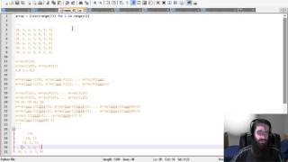 Let's Code Python: Matrix Rotations Part 2, and Connect Four