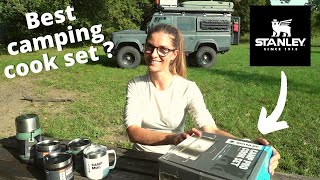 Is STANLEY CAMP PRO COOK SET the best camp kitchen for overlanders ? (unboxing and fire cooking)