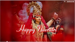 Happy Navratri Status 2024🙏 || Navratri Wishes Status 2024🙏 || Navratri Special WhatsApp Status 💖