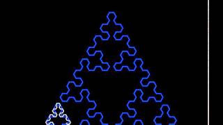 Processing : Sierpinski Triangle - Fractal Animation