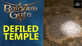 Baldur S Gate 3 Defiled Temple Stone Disc Moon Puzzle Solution